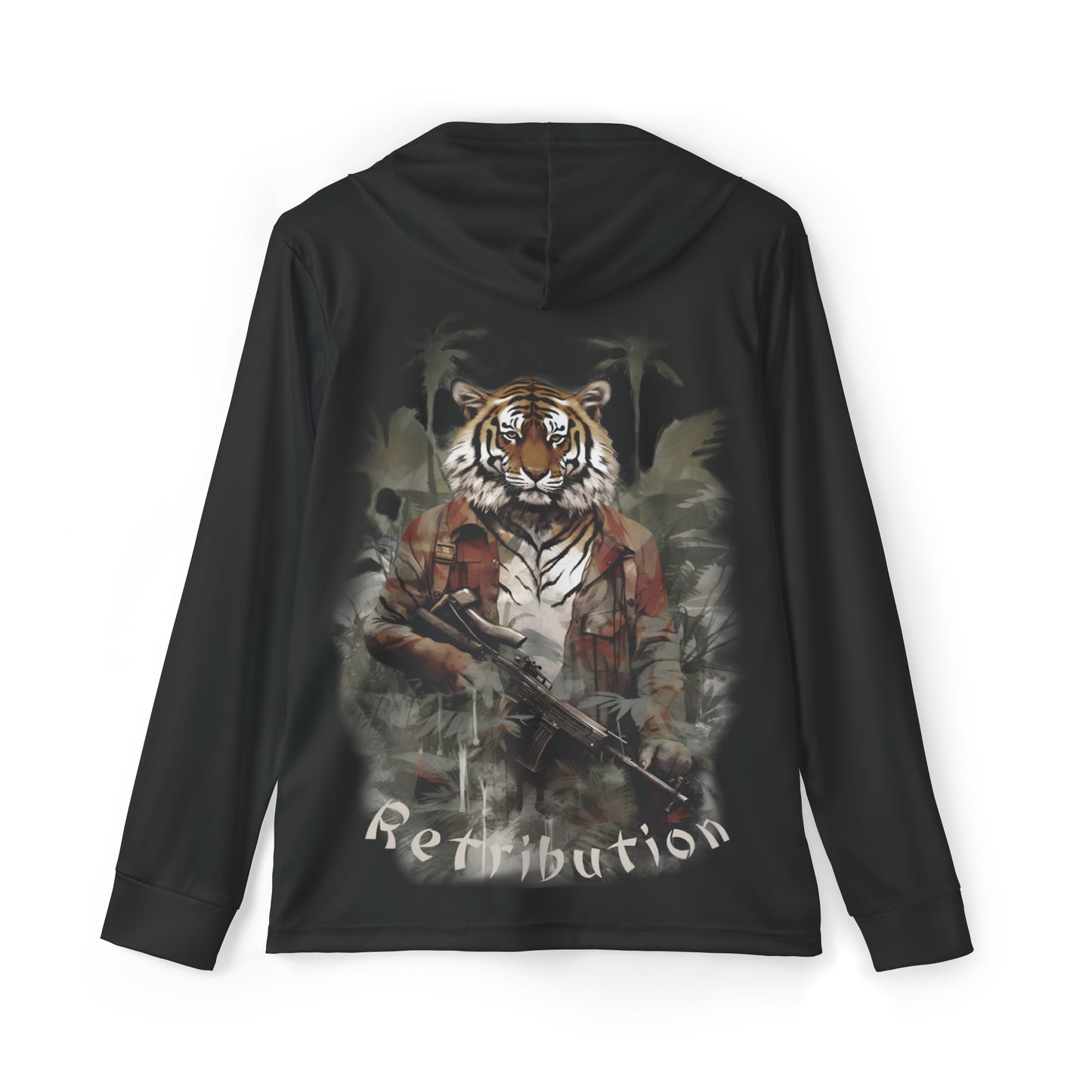 Hoodie:Black - Tiger Retribution (Sportswear)